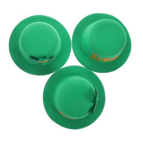DONFAMDS 3stücke Shamrock Haarclips Für Patrick's Day Grüne Mini-hüte Haarschmuck Für Festliche Anlässe Für Mädchen Und Partys DONFAMDS 3stücke Shamrock Haarclips Für Patrick's Day Grüne Mini-hüte Haarschmuck Für Festliche Anlässe Für Mädchen Und Partys von DONFAMDS