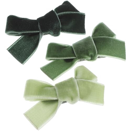 DONFAMDS 3stücke Teiliges Haarschleifen Für Mädchen Niedliche Bunte Haarspangen Aus Hochwertigem Für Verschiedene Outfits Und Süße Looks von DONFAMDS