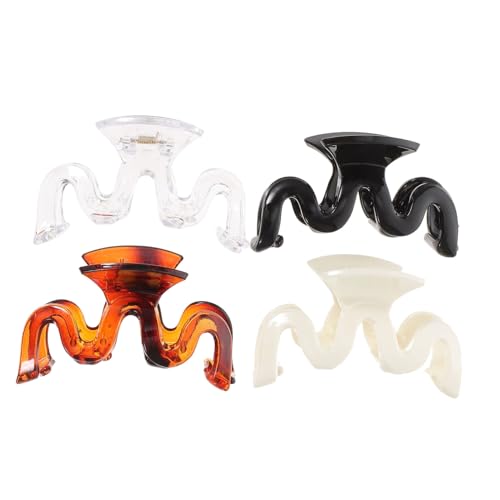 DONFAMDS 4stücke Haarklammern Groß Für Dickes Haar Haarklammer Klammern Für Frauen Haarklammern Haaraccessoires Für Styling Für Dünnes Haar von DONFAMDS