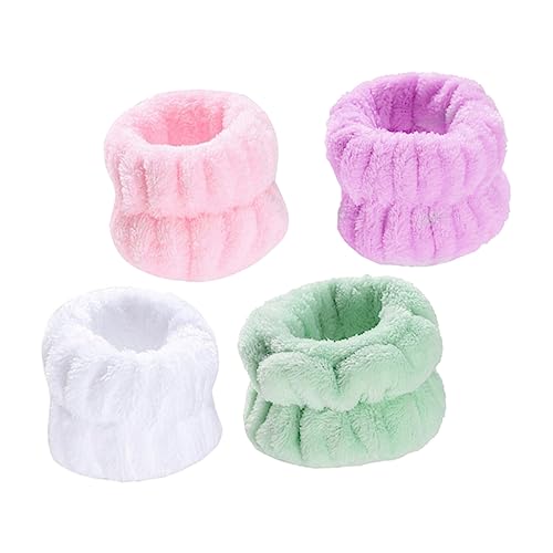 DONFAMDS 4paare Handgelenkwaschband Für Gesichtswäsche Wiederverwendbar Und Maschinenwaschbar Leicht Und Atmungsaktiv Für Abendroutine Geeignet Für Damen DONFAMDS 4paare Handgelenkwaschband Für Gesichtswäsche Wiederverwendbar Und Maschinenwaschbar Leicht Und Atmungsaktiv Für Abendroutine Geeignet Für Damen von DONFAMDS