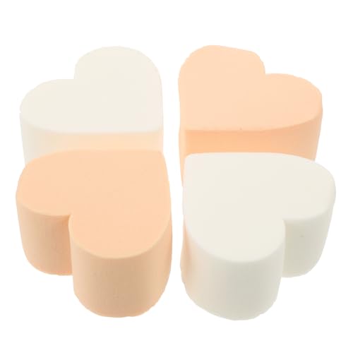 DONFAMDS 4stücke Damen Make-up Schwämme Wiederverwendbare Kosmetik Schwämme Make-up Blender Kosmetische Werkzeuge Hautfreundlich Für Foundation Concealer von DONFAMDS