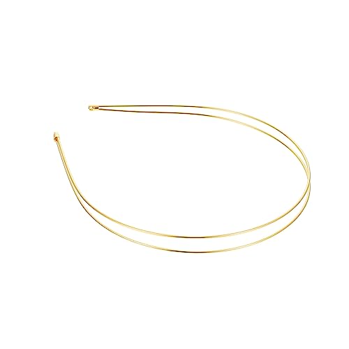 DONFAMDS 4stücke Stilvolles Haarband Damen Retro Metallische Haarreifen Für Hochzeiten Kostümpartys Und Alltag Modisches Headdress Für Mädchen Und Frauen von DONFAMDS