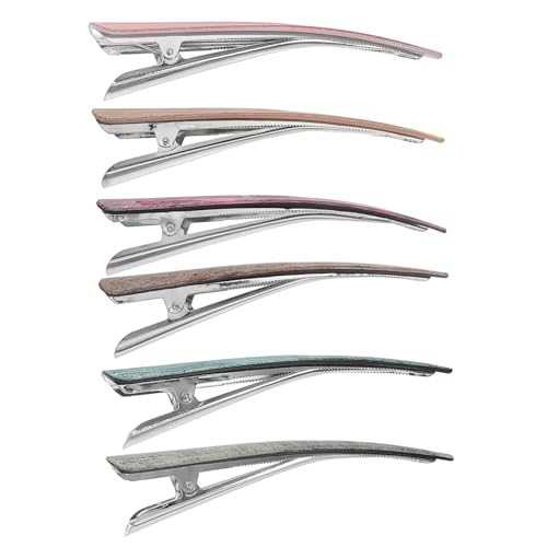 DONFAMDS 6stücke Haarspangen Für Mädchen Aus Acryl Modische Haarspangen Haarnadel Aus Ochsenhorn Pferdeschwanzspange Haar Dekoration Für Frauen Einfach Zu Tragen Reisen Oder Ausflügen von DONFAMDS