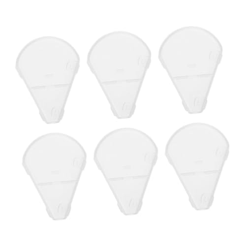 DONFAMDS 6 Stück Teiliges Pinselabdeckungen aus Schutzkappen für Highlighter Make up Pinsel Staubdicht und Platzsparend für Reisen und Tägliche Anwendung bei Damen und Make up Künstlern von DONFAMDS