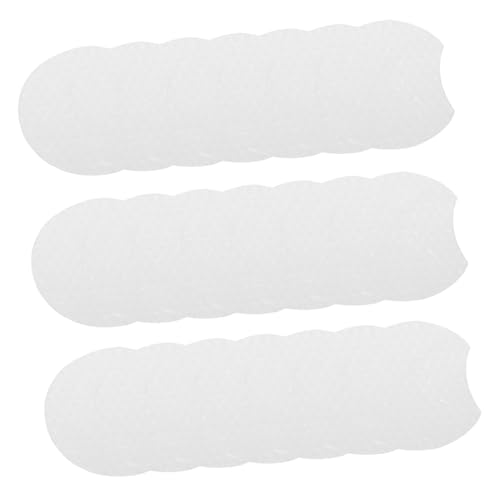 DONFAMDS 600 Stück Halbmondförmige Abschminkpads Aus Vliesstoff Hautfreundliche Gesichtsreinigungspads Weiche Make Up Entferner Pads Für Reisen Und Tägliche Anwendung von DONFAMDS