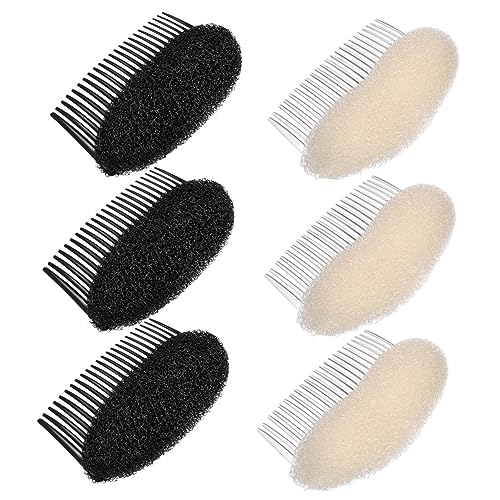 DONFAMDS 6Stücke Haarstyling Tool Haarformer Kämme für Damen Tragbar für Verschiedene Frisuren und Anlässe Einfach Anwendung für Langes und Dickes Haar von DONFAMDS