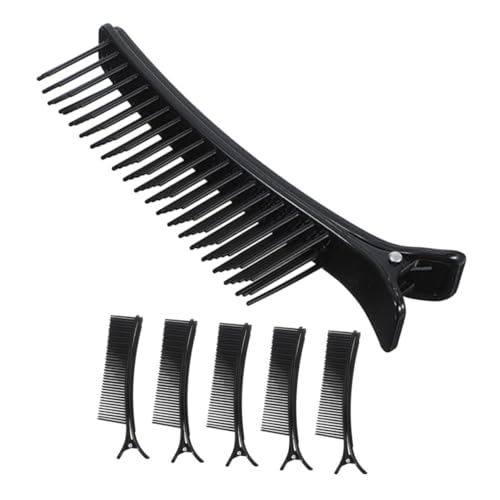 DONFAMDS 6stücke Haarspangen Für Friseure Haarstyling Und Abteilklammern Haarklammern Für Damen Haarschneideklammern Friseurbedarf Haarspangen Zum Abteilen Der Haare Abteilklammern Zum von DONFAMDS