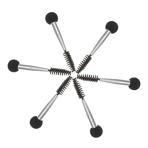 DONFAMDS 6stücke Teiliges Aus Make-up-pinseln Schwämmen Und Applikatoren Für Augenbrauen Wimpern Und Mascara Geeignet Für Frauen Und Mädchen Professionelles Make-up-zubehör von DONFAMDS