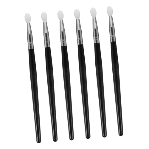 DONFAMDS 6stücke Teiliges Silikon Make-up Pinsel Wiederverwendbare Lidschatten Lippenpinsel Für Flüssigkosmetik Und Empfindliche Haut Leicht Und Tragbar Für Reisen von DONFAMDS