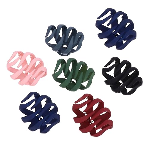 DONFAMDS 7 Stück Teiliges Octopus Haarklammer Bunte Haarkrallen Clips Langlebig und Bruchsicher für Damen Indoor Outdoor Duschen Modisch und Robust DONFAMDS 7 Stück Teiliges Octopus Haarklammer Bunte Haarkrallen Clips Langlebig und Bruchsicher für Damen Indoor Outdoor Duschen Modisch und Robust von DONFAMDS