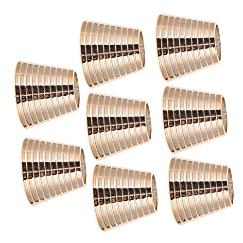 DONFAMDS 8 Stück Teiliges Ponytail Holder Ergonomische Haarklammern aus Metallischer Simulation Rutschfeste Haarspangen für Damen Haarmanschetten für Alltag Party und Hochzeiten von DONFAMDS