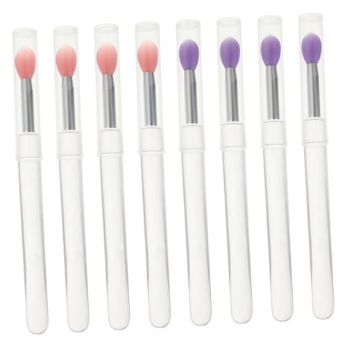 DONFAMDS 8Stücke Teiliges Make Up Applikatoren für Lidschatten und Lippenstift Transparente Bürsten mit Deckel für Präzise Anwendung und Make Up Looks DONFAMDS 8Stücke Teiliges Make Up Applikatoren für Lidschatten und Lippenstift Transparente Bürsten mit Deckel für Präzise Anwendung und Make Up Looks von DONFAMDS