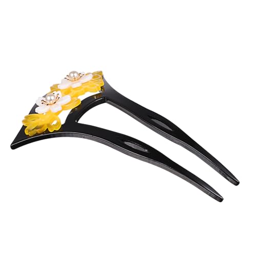 DONFAMDS Antiker Haarstab U-förmig Vintage Haarschmuck für Frauen Chinesischer Stil Klassischer Haarnadel Haarschmuck für Haarknoten und Hanfu Kostüme von DONFAMDS