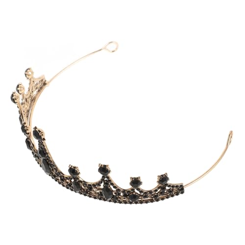 DONFAMDS Barockstil Krone für Damen Braut Haarschmuck Haaraccessoire für Hochzeiten Partys und Besondere Anlässe Robust und Einzigartiges Design von DONFAMDS