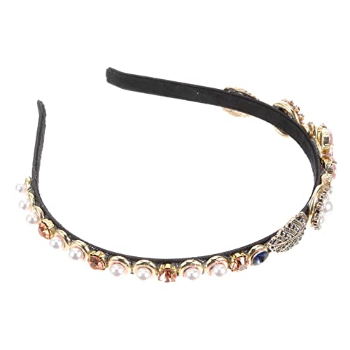 DONFAMDS Blumenhaarband Damen mit Haaraccessoire für Hochzeiten Partys und Besondere Anlässe Verstellbarer Haarreif mit Glitzernden Goldfarbenes Design DONFAMDS Blumenhaarband Damen mit Haaraccessoire für Hochzeiten Partys und Besondere Anlässe Verstellbarer Haarreif mit Glitzernden Goldfarbenes Design von DONFAMDS