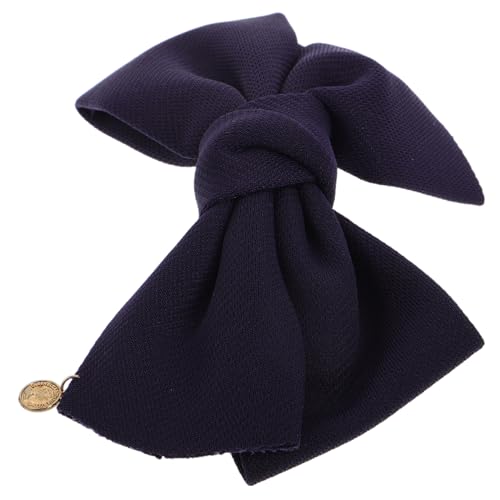 DONFAMDS Bowknot Haarschleife Mit Federklammer Rutschfeste Haarschmuck Für Hohe Pferdeschwänze Haarknoten Und Zöpfe Sanft Zu Haaren Für Frauen Und Mädchen von DONFAMDS