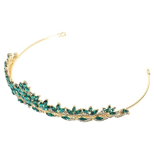 DONFAMDS Braut Haarreif mit und Strasssteinen Leichtes Komfortables Diadem für Hochzeit Verlobung Party Zartes Design für Prinzessinnen und Festliche Anlässe von DONFAMDS