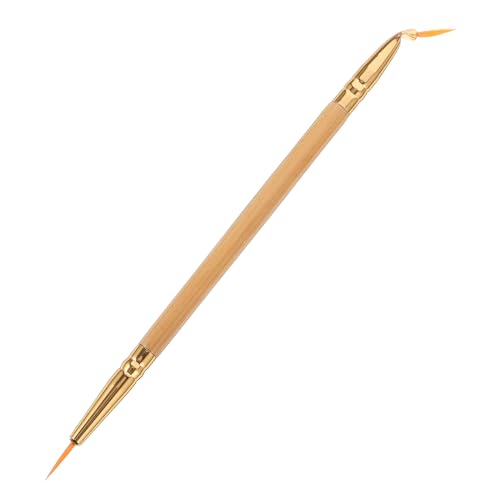 DONFAMDS Doppelkopf Eyeliner Pinsel aus Nachhaltigem Bambus Weiche Synthetische Borsten Gebogene und Gerade Spitze Präzise für Augen Make Up Wasserfest für Anfänger und Profi Make Up DONFAMDS Doppelkopf Eyeliner Pinsel aus Nachhaltigem Bambus Weiche Synthetische Borsten Gebogene und Gerade Spitze Präzise für Augen Make Up Wasserfest für Anfänger und Profi Make Up von DONFAMDS