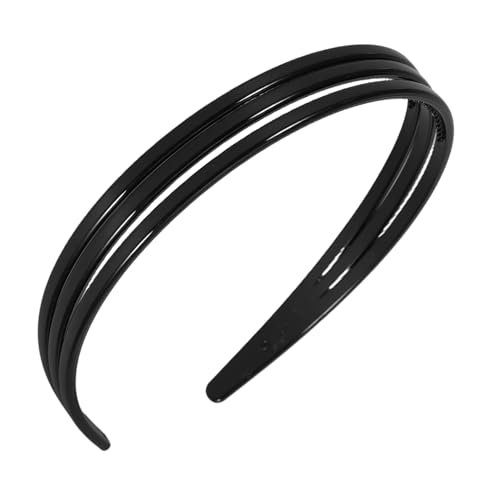 DONFAMDS Dreieckiger Haarreifen Aus Kamm-material Kleines Stirnband Für Damen Cooles Haarband Mit Zähnen Haarbänder Für Mädchen Einzigartiges Haaraccessoire Für Verschiedene Anlässe von DONFAMDS