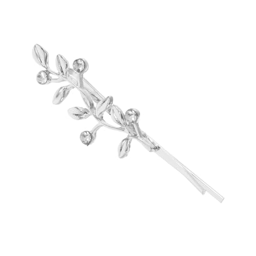 DONFAMDS Elegante Haarschmuck Für Frauen Stilvolle Haarspange Mit Strasssteinen Für Hochzeiten Partys Und Alltag Einfaches Design Für Sicheren Halt Und Sanfte Anwendung von DONFAMDS