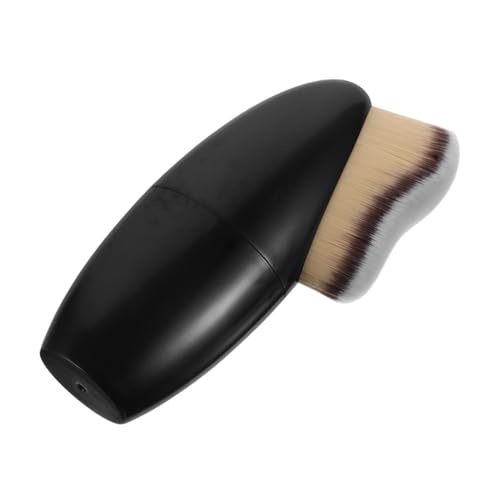 DONFAMDS Foundation-Pinsel Fundamentbürsten für Make-up-Grundierung Pulverfundamentpinsel Puderpinsel für gepressten Puder Make-up-Pinsel für Damen weiches Fell Schwarz DONFAMDS Foundation-Pinsel Fundamentbürsten für Make-up-Grundierung Pulverfundamentpinsel Puderpinsel für gepressten Puder Make-up-Pinsel für Damen weiches Fell Schwarz von DONFAMDS