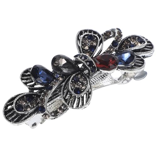DONFAMDS Glitzer Haarspange mit Strasssteinen für Damen Schleifen Haarspange Haarschmuck für Bräute und Brautjungfern Stilvolles Accessoire für Besondere Anlässe DONFAMDS Glitzer Haarspange mit Strasssteinen für Damen Schleifen Haarspange Haarschmuck für Bräute und Brautjungfern Stilvolles Accessoire für Besondere Anlässe von DONFAMDS