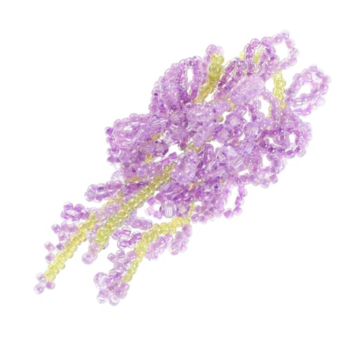 DONFAMDS Diy Blumen-haarschmuck Material Wisteria Charm Haar Dekoration Frauen Blume Quaste Blumenohrringe Haarspangen Zubehör von DONFAMDS