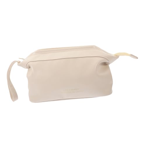 DONFAMDS Große Kapazität Kosmetiktasche Damen PU Leder Tragbare Make up Tasche Reise Kulturbeutel Organizer Für Fitness Urlaub Business Alltag von DONFAMDS