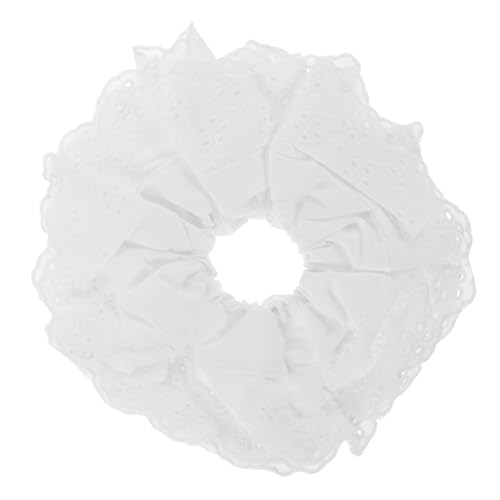 DONFAMDS Großer Dekorativer Haarreifen Spitze Elastisches Haargummi Für Damen Für Ponytails Süßes Accessoire Für Hochzeiten Und Partys von DONFAMDS