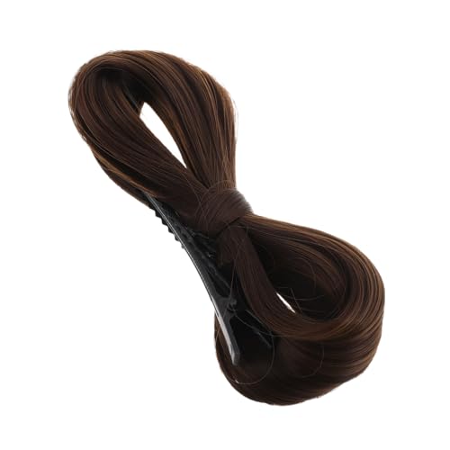 DONFAMDS Haarbun-perücke Mit Schmetterlingsschleife Traditionelles Chinesisches Haarschmuckstück Für Frauen Weich Und Langlebig Für Partys Und Besondere Anlässe von DONFAMDS