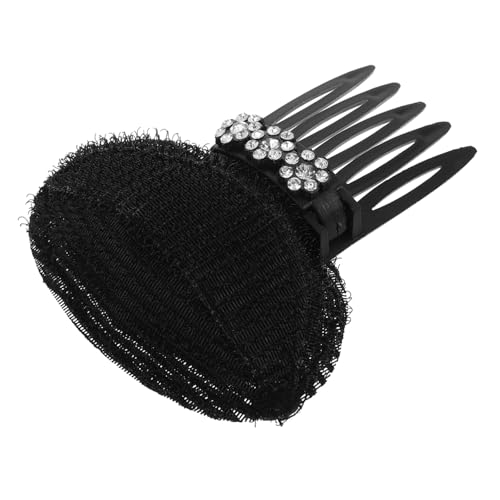 DONFAMDS Elegant Strass Haarclip Mit Blumen Für Hochzeitsfrisuren Unsichtbarer Haarreif Für Damen Für Formelle Anlässe Verleiht Glanz Und Volumen von DONFAMDS