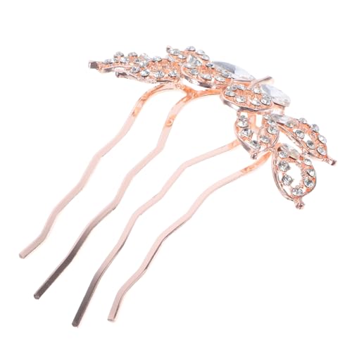 DONFAMDS Kids Rhinestone Krone Haarkamm Multifunktionales Haaraccessoire Für Formelle Anlässe Elegantes Diadem Mit Glitzersteinchen Für Mädchen Für Hochzeiten Und Partys von DONFAMDS