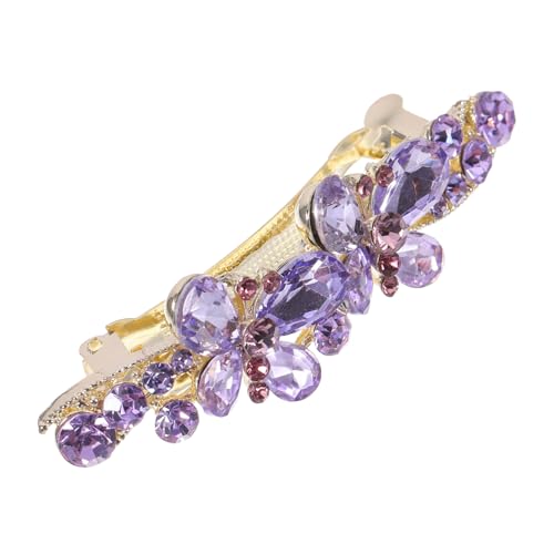 DONFAMDS Schmetterlingsclip Für Damen Mit Strass Haarnadel Für Lockiges Und Glattes Haar Haarschmuck Für Partys Zeremonien Und Hochzeiten von DONFAMDS