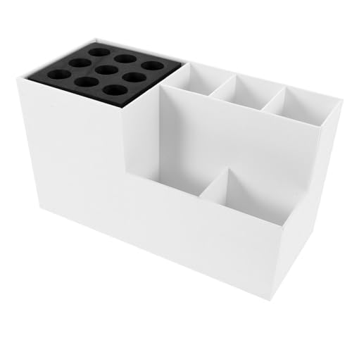 DONFAMDS Haarwerkzeug-organizer Mit Öffnungsdesign Haarscherenhalter Und Kammhalter Aufbewahrungsbox Für Friseurwerkzeuge Groß Genug Für Scheren Pinsel Clips Und Mehr Langlebig Und von DONFAMDS