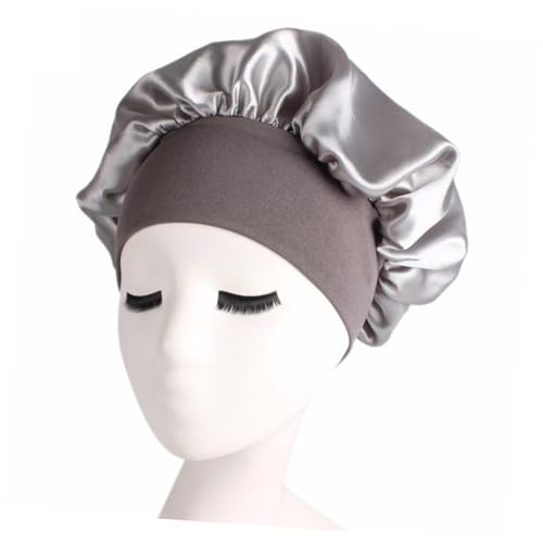 DONFAMDS Hochflexibler Schlafhauben stirnband für Damen Breiter Rand Pflegeleicht Vielseitig als Nachtmütze und Chemotherapie haube Geeignet für Verschiedene Kopfgrößen Atmungsaktiv und von DONFAMDS