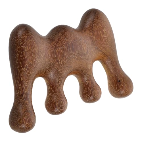 DONFAMDS Massagekamm Für Kopfhaut Aus Sandelholz Gua Sha Kamm Für Haarshampoo Multifunktionaler Holz-massagekamm Ergonomischer Griffdesign Für Männer Und Frauen Tragbar Und Leicht Für von DONFAMDS
