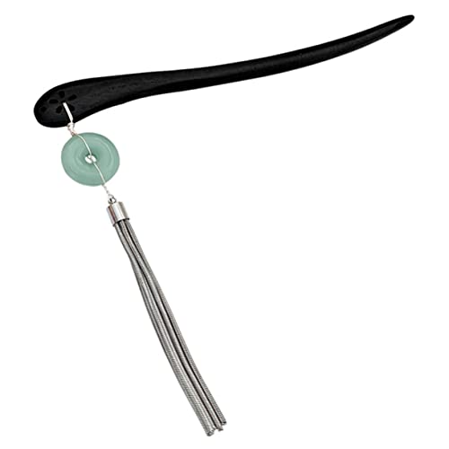 DONFAMDS Hölzerner Haarstock mit Retro Blumenmuster Handgefertigter Chinesischer Haarschmuck für Hochsteckfrisuren für Damen und Vintage Stil Robust DONFAMDS Hölzerner Haarstock mit Retro Blumenmuster Handgefertigter Chinesischer Haarschmuck für Hochsteckfrisuren für Damen und Vintage Stil Robust von DONFAMDS