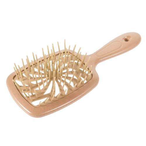 DONFAMDS Portable Massage Haarkamm Für Damen Und Herren Anti-statik Anti-schuppen Für Nasses Und Trockenes Haar Volumensteigerung Stilvoller Kamm Mit Hohlen Zähnen Für Haarstyling von DONFAMDS