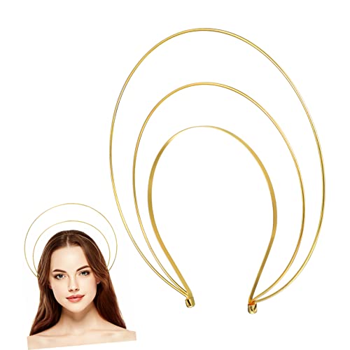 DONFAMDS Kronhaarhoop mit Dreilagigem Eleganter Kopfschmuck für Damen und Partys Beeindruckender Haarreifen für Besondere Anlässe DONFAMDS Kronhaarhoop mit Dreilagigem Eleganter Kopfschmuck für Damen und Partys Beeindruckender Haarreifen für Besondere Anlässe von DONFAMDS