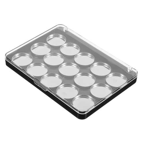 DONFAMDS Leere Magnetische Lidschatten Palette Wiederverwendbar Leicht Kompakt DIY Makeup Aufbewahrung für Lidschatten Lippenstift Geeignet für Reisen und von DONFAMDS