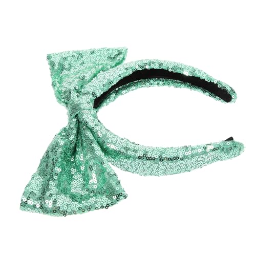 DONFAMDS Pailletten-stirnband Mit Schleife Für Damen Kopfbedeckung Aus Glitzermaterial Leicht Und Bequem Tragbar Für Jeden Anlass DONFAMDS Pailletten-stirnband Mit Schleife Für Damen Kopfbedeckung Aus Glitzermaterial Leicht Und Bequem Tragbar Für Jeden Anlass von DONFAMDS