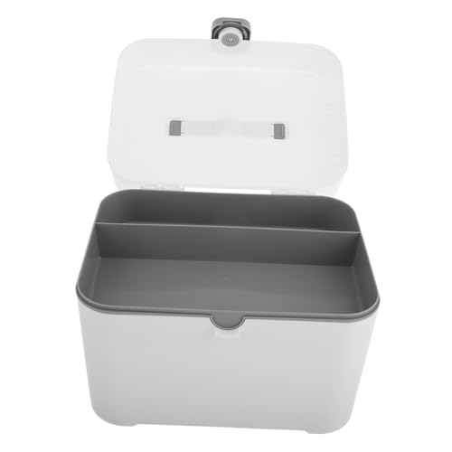 DONFAMDS Doppelschichtige Nagelwerkzeug-aufbewahrungsbox Nagellackhalter Maniküre-werkzeug-organizer Aufbewahrungsbox Für Künstliche Nägel Großes Fassungsvermögen von DONFAMDS