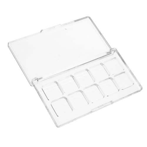 DONFAMDS Leere Make-up-palette Für Lidschatten Und Lippenstift Transparente Box Für Diy Kosmetik Aufbewahrung Für Blush Und Highlighter Für von DONFAMDS