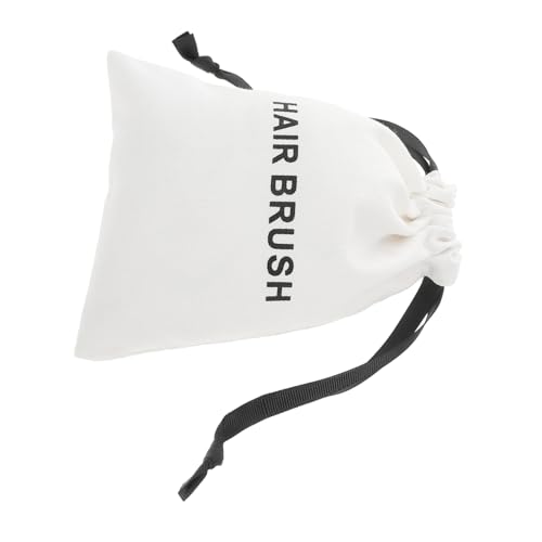 DONFAMDS Reisemassage Kammspeicherbeutel Weiße Kordelzug Beutel Friseur Tool Storage Organizer Tasche Für Heimbüro Und Reisen von DONFAMDS