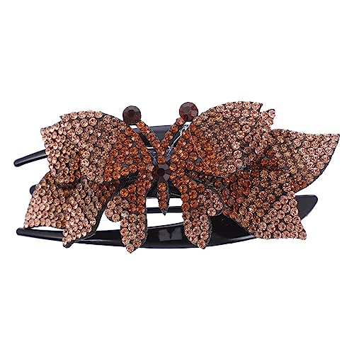 DONFAMDS Rhinestone Duckbill Haarklammer Für Damen Haarspange Mit Strasssteinverzierung Für Verschiedene Outfits Leicht Und Tragbar DONFAMDS Rhinestone Duckbill Haarklammer Für Damen Haarspange Mit Strasssteinverzierung Für Verschiedene Outfits Leicht Und Tragbar von DONFAMDS