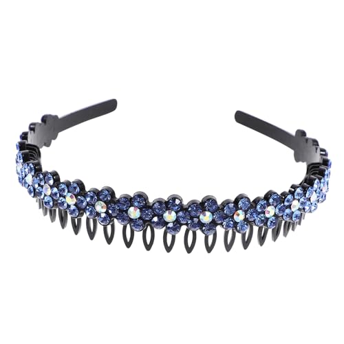 DONFAMDS Rutschfester Haarschmuck für Damen Süßes Haarband mit Zähnen Langlebiges Headwrap Blau Gesichtswäsche und Besondere Anlässe Vielseitiges Haar Accessoire DONFAMDS Rutschfester Haarschmuck für Damen Süßes Haarband mit Zähnen Langlebiges Headwrap Blau Gesichtswäsche und Besondere Anlässe Vielseitiges Haar Accessoire von DONFAMDS