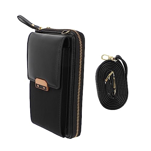 DONFAMDS Schultertasche Für Damen Mit Schnallenverschluss Outdoor Kosmetiktasche Mit Verstellbarem Schultergurt Aufbewahrung Von Smartphone USB-Kabel Ausweisen von DONFAMDS