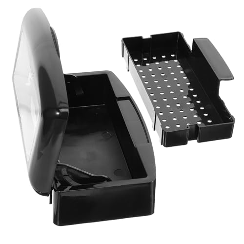 DONFAMDS Sterilisator Box Für Nailart-werkzeuge Organizer Sichtfenster Lagerung Für Pinzetten Und Nagelwerkzeuge Tablettbox Für Maniküre-tools von DONFAMDS