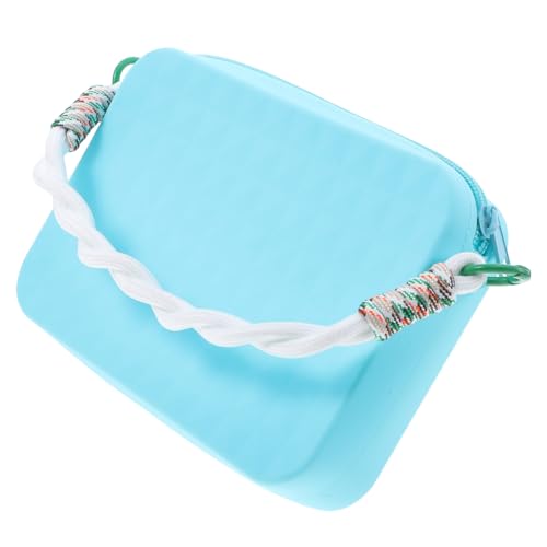 DONFAMDS Strandtasche Mit Silikon-handyhalter Organizer Für Strandaccessoires Reise-Make-up-Tasche Kulturbeutel Für Sonnenbrille Und Schlüsselanhänger von DONFAMDS