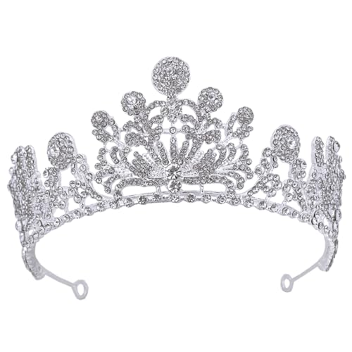 DONFAMDS Strass-stirnband Tiara-krone Dekorativer Kopfschmuck Für Damen Hochzeitskopfbedeckung Mit Kristallen Für Partys Festivals Und Andere Anlässe von DONFAMDS